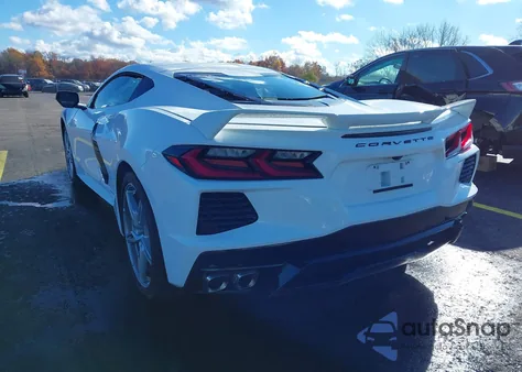 2023 Chevrolet Corvette Stingray Rwd 1Lt из США, поврежденный, VIN 1G1YA2D45P5111481